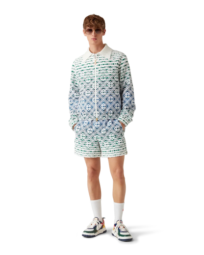 Shorts en éponge Monogram Gradient