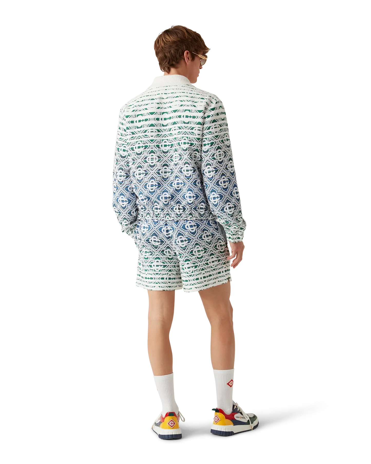 Shorts en éponge Monogram Gradient