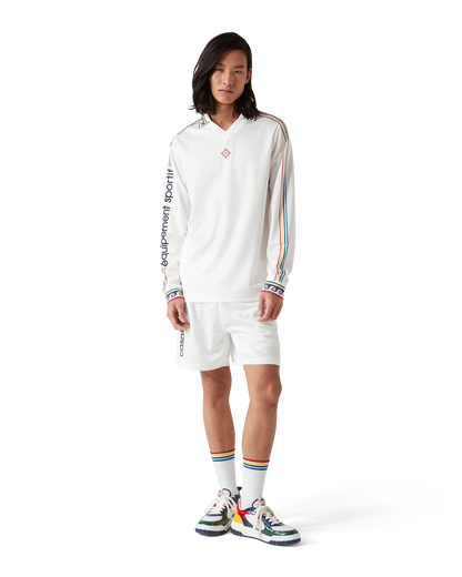 Short de football monogramme Jacquard