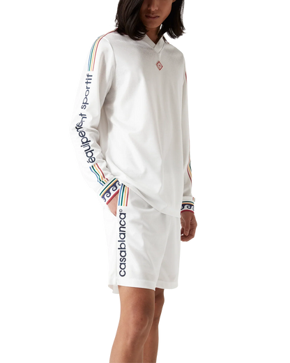Short de football monogramme Jacquard