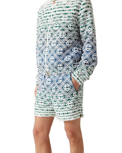 Shorts en éponge Monogram Gradient