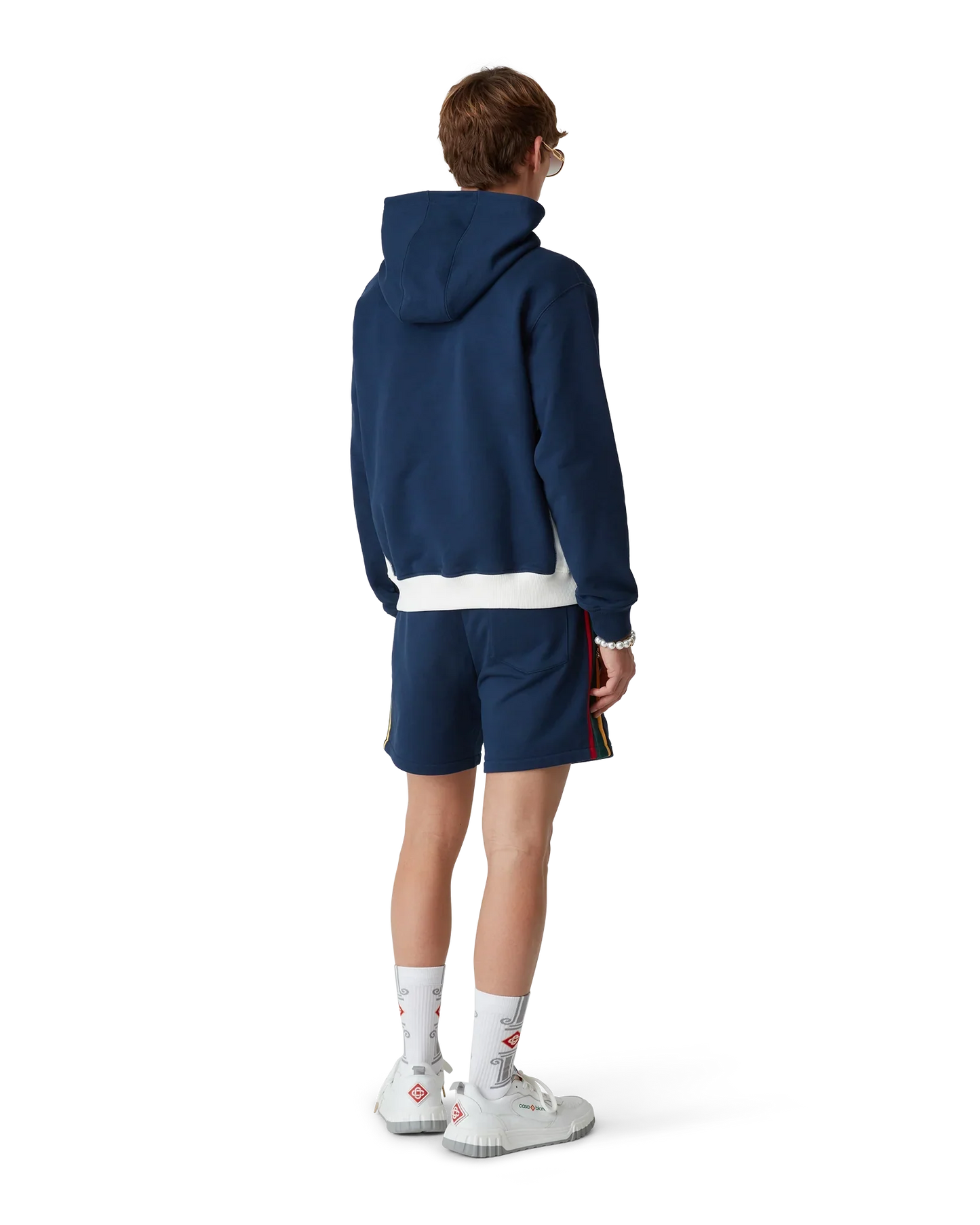 Shorts de jogging color block