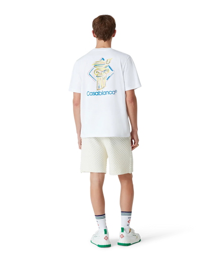 Diamond Column Short Sleeve T-Shirt