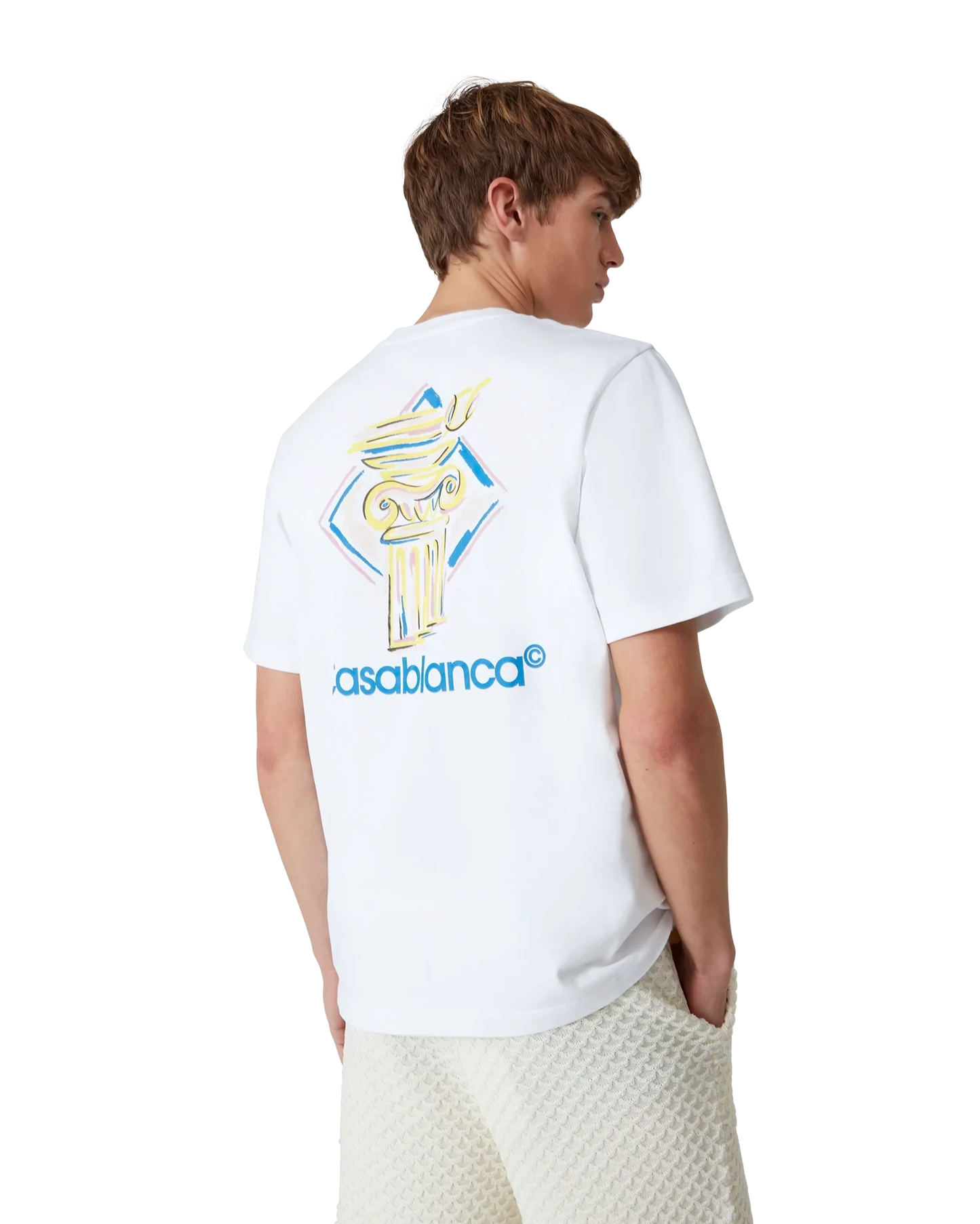 Diamond Column Short Sleeve T-Shirt