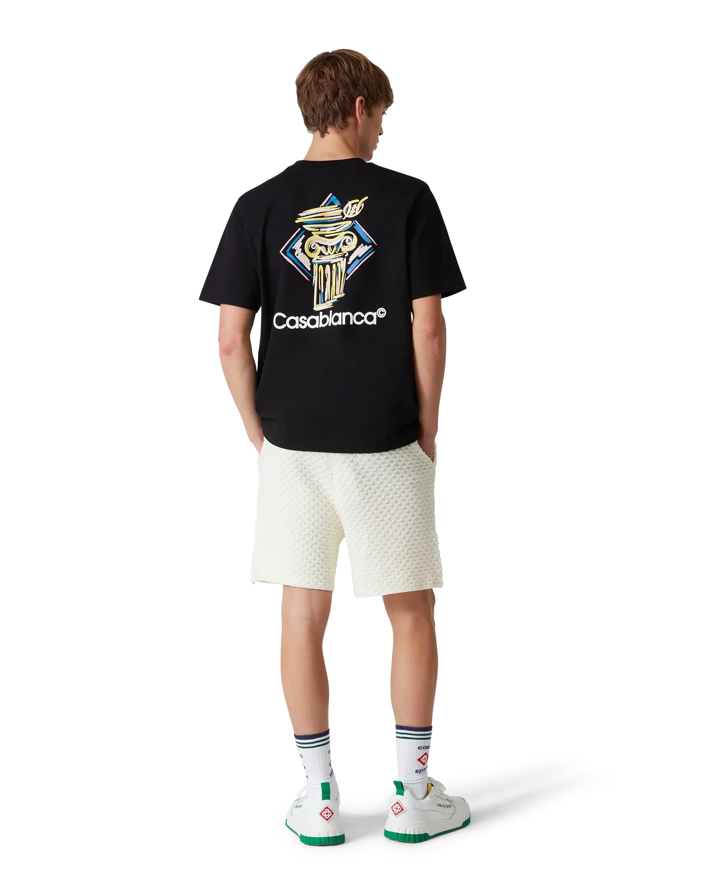 Diamond Column Short Sleeve T-Shirt