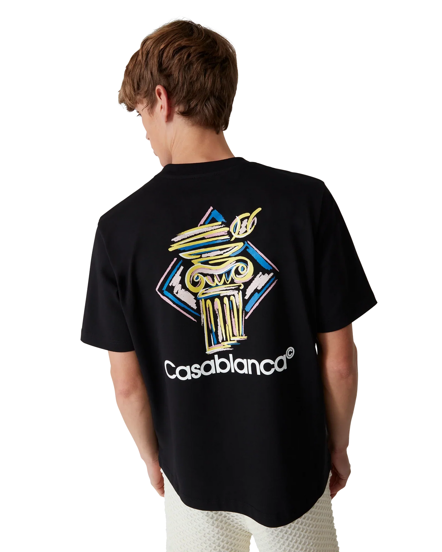 Diamond Column Short Sleeve T-Shirt