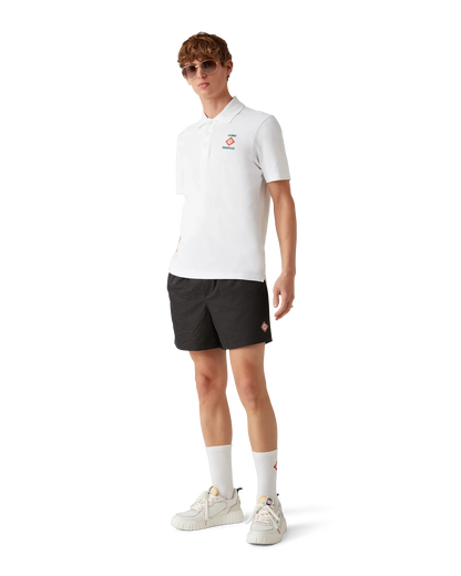 Short de bain en jacquard