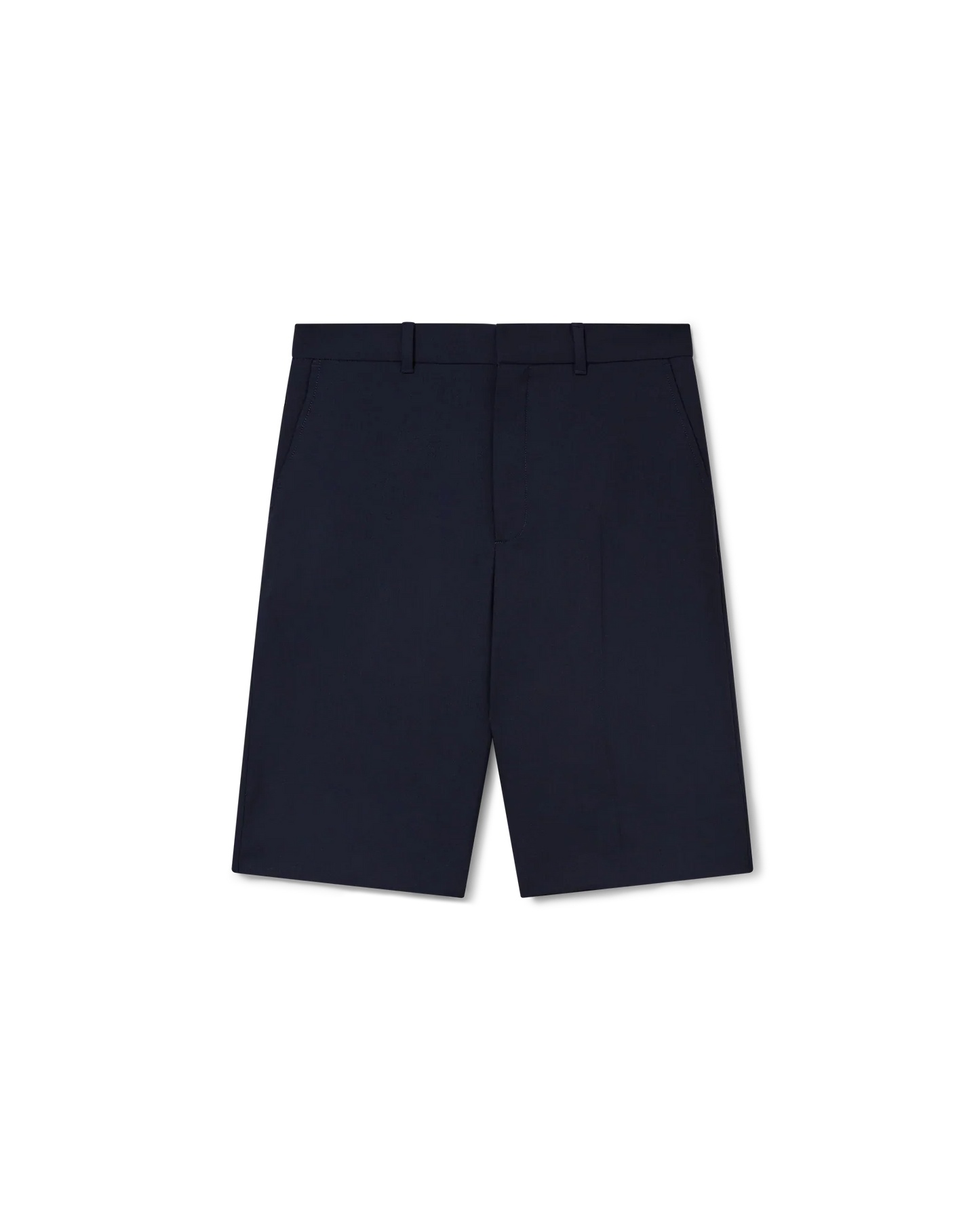 Short en laine ajusté