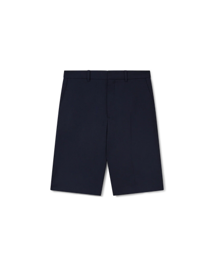 Short en laine ajusté