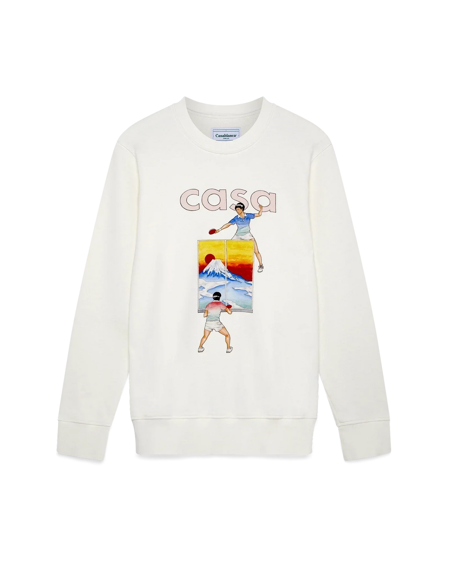 Sweat-shirt Fuji de ping-pong