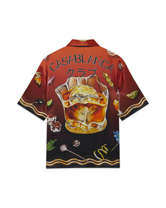 Casa Club Sunset Silk Shirt