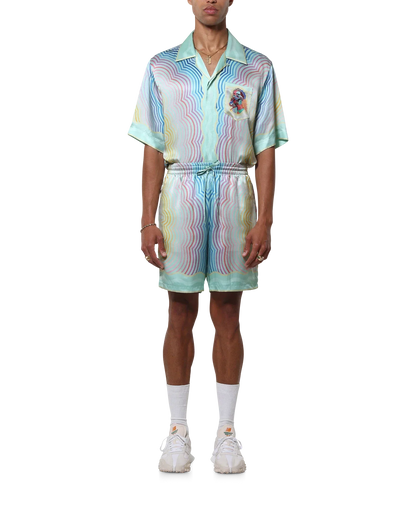 Shorts en soie Masao San