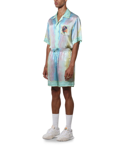 Shorts en soie Masao San