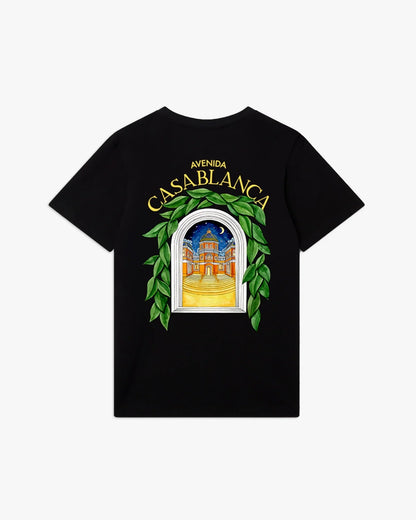 T-shirt Casablanca Avenida à manches courtes
