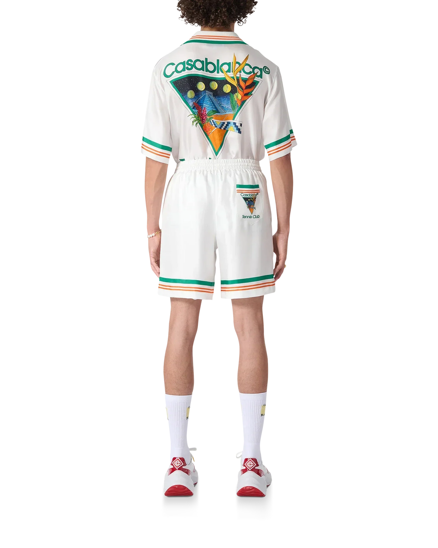 Short en soie Tennis Club Icon