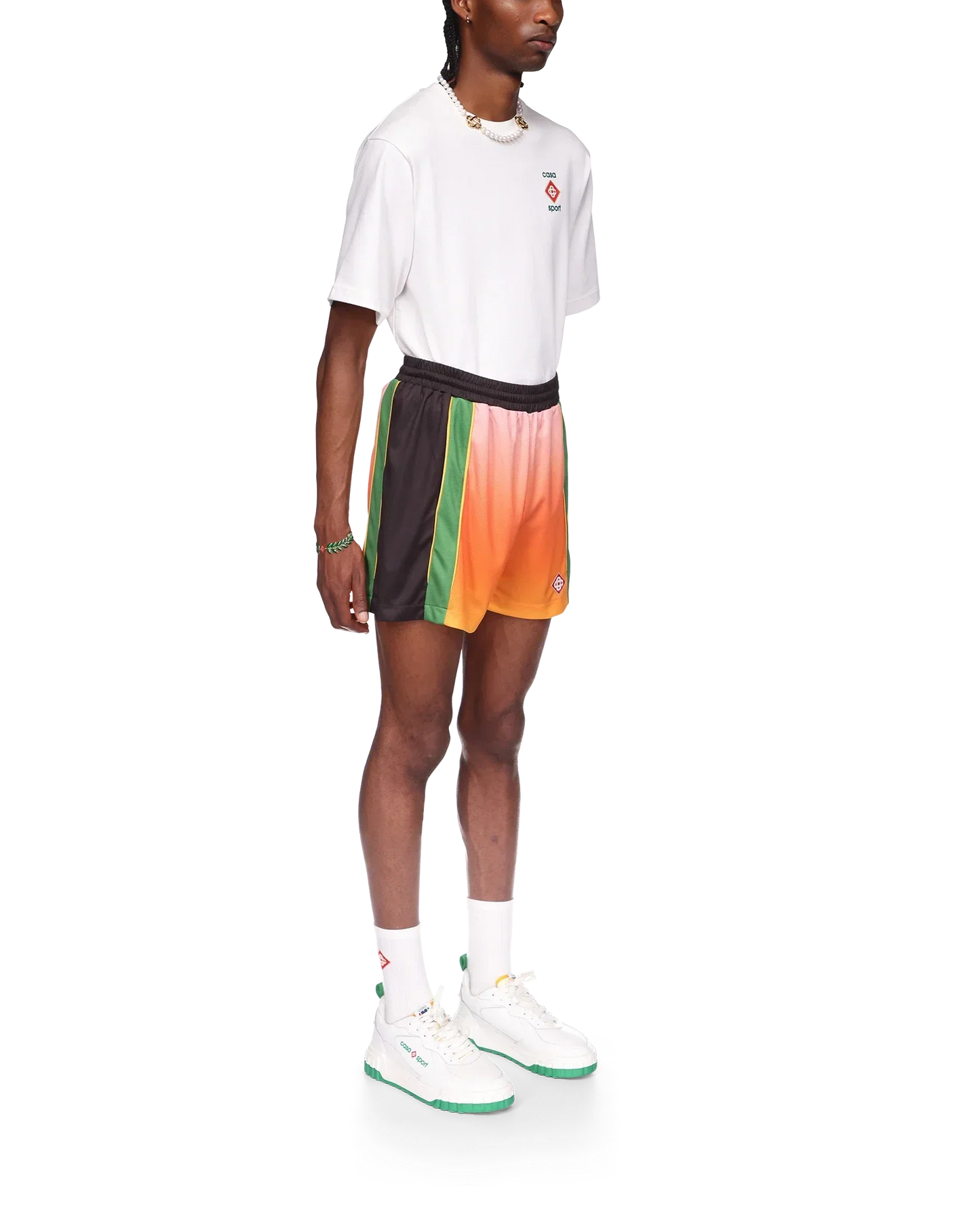 Short de foot dégradé