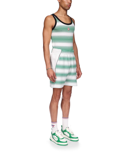 Gradient Stripe Sweatshorts