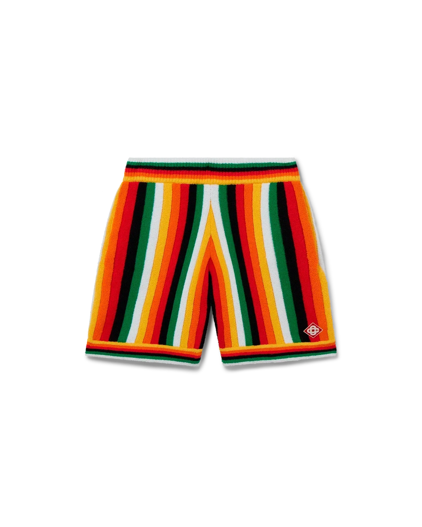 Shorts éponges rayés