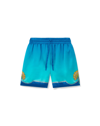 Coquillage Color¨¦ Silk Shorts