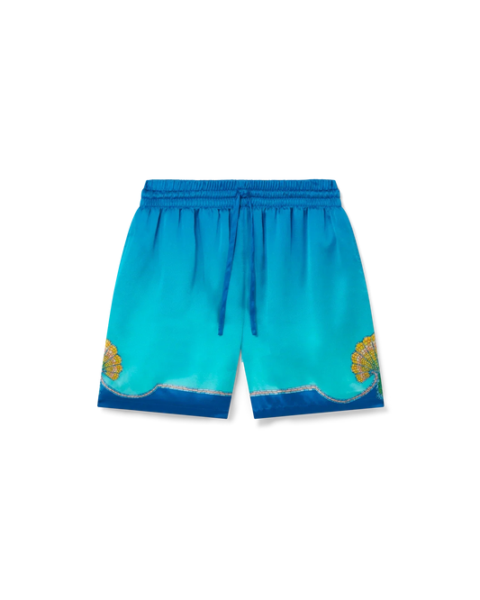 Coquillage Color¨¦ Silk Shorts