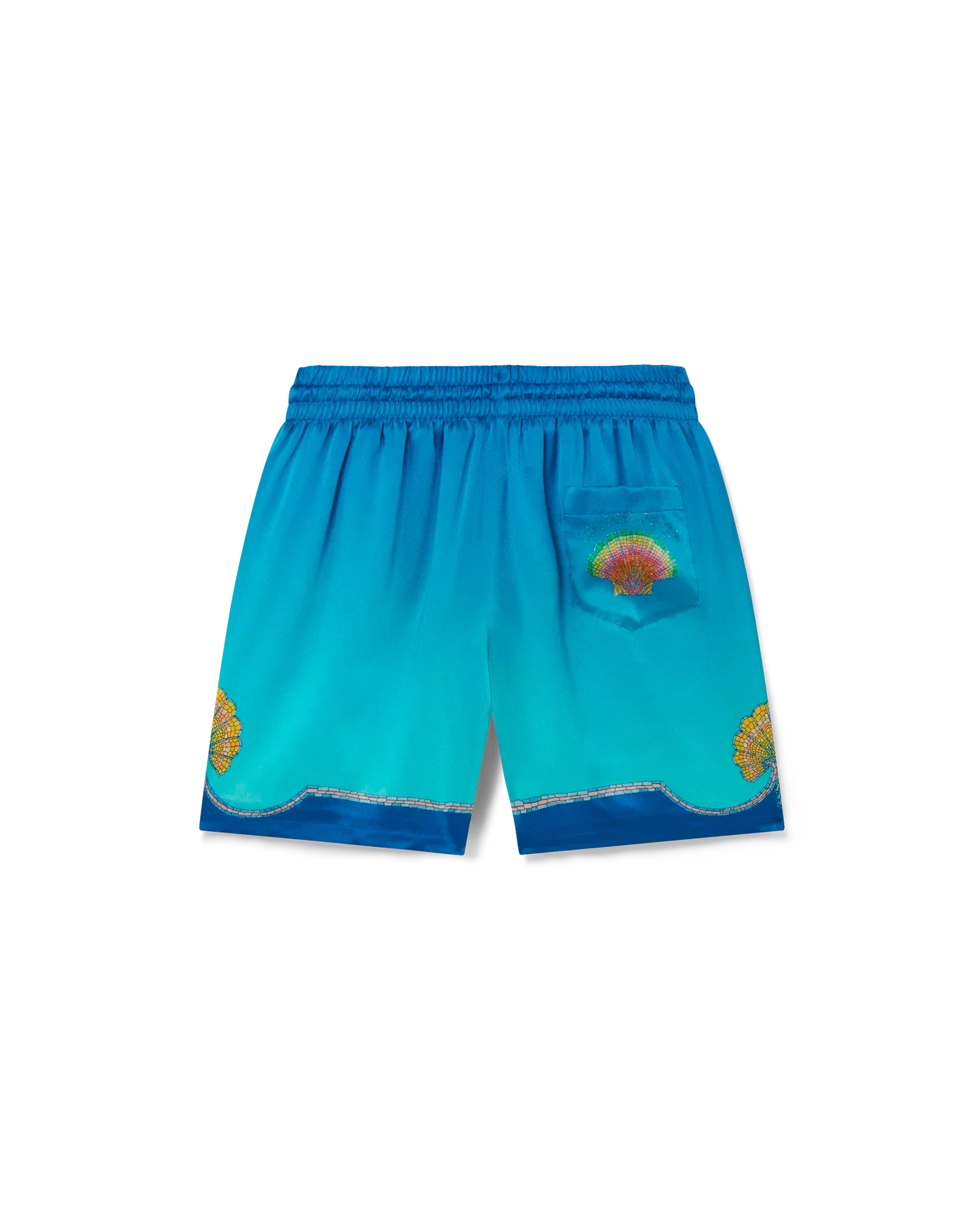 Coquillage Color¨¦ Silk Shorts