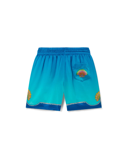 Coquillage Color¨¦ Silk Shorts