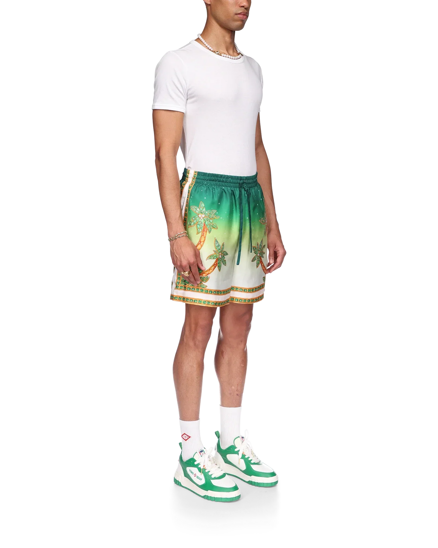 Joyaux D'Afrique Silk Shorts