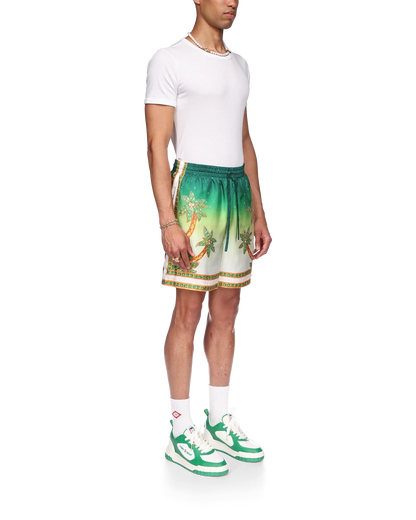 Joyaux D'Afrique Silk Shorts