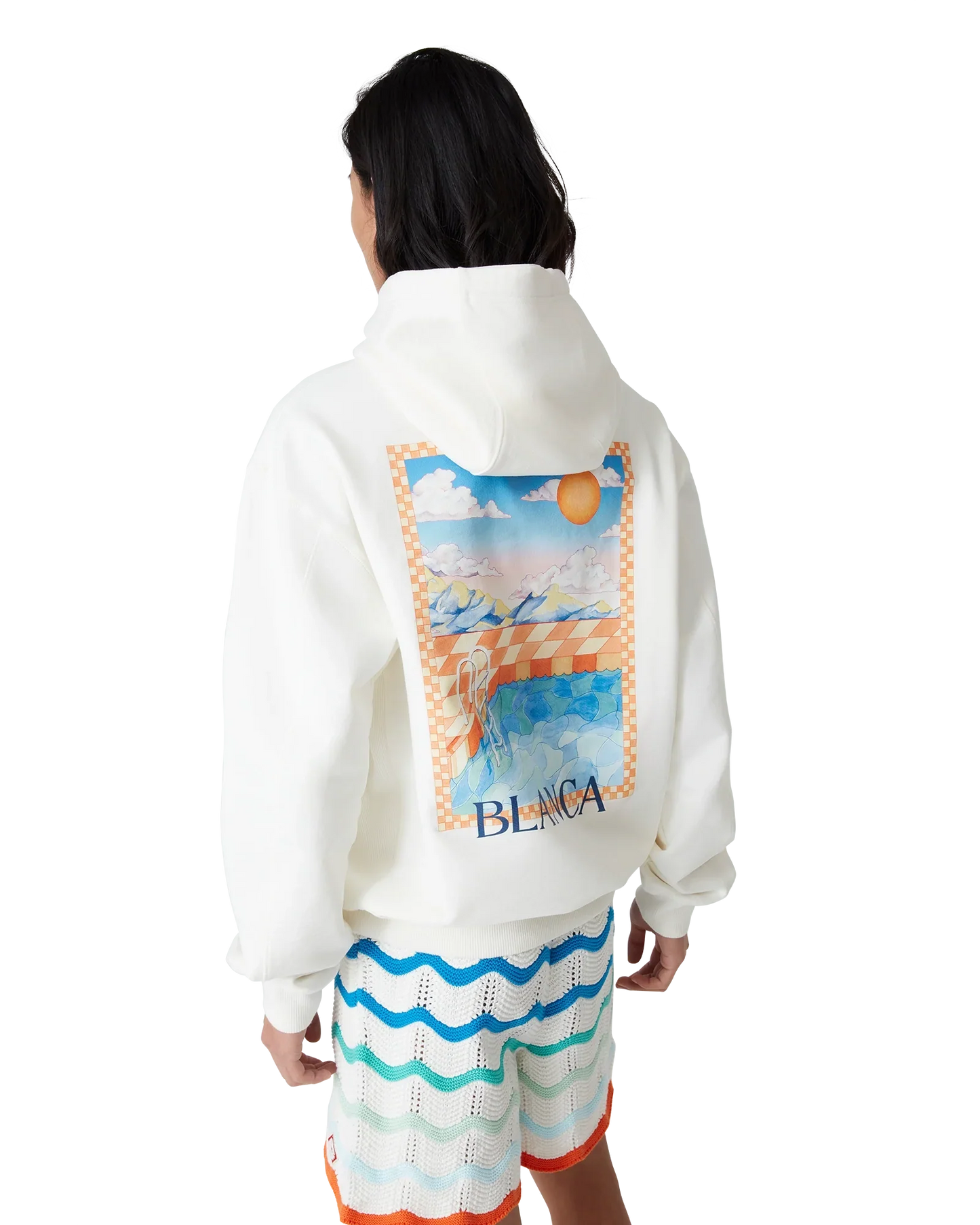 Sweat à capuche Piscine Surréaliste