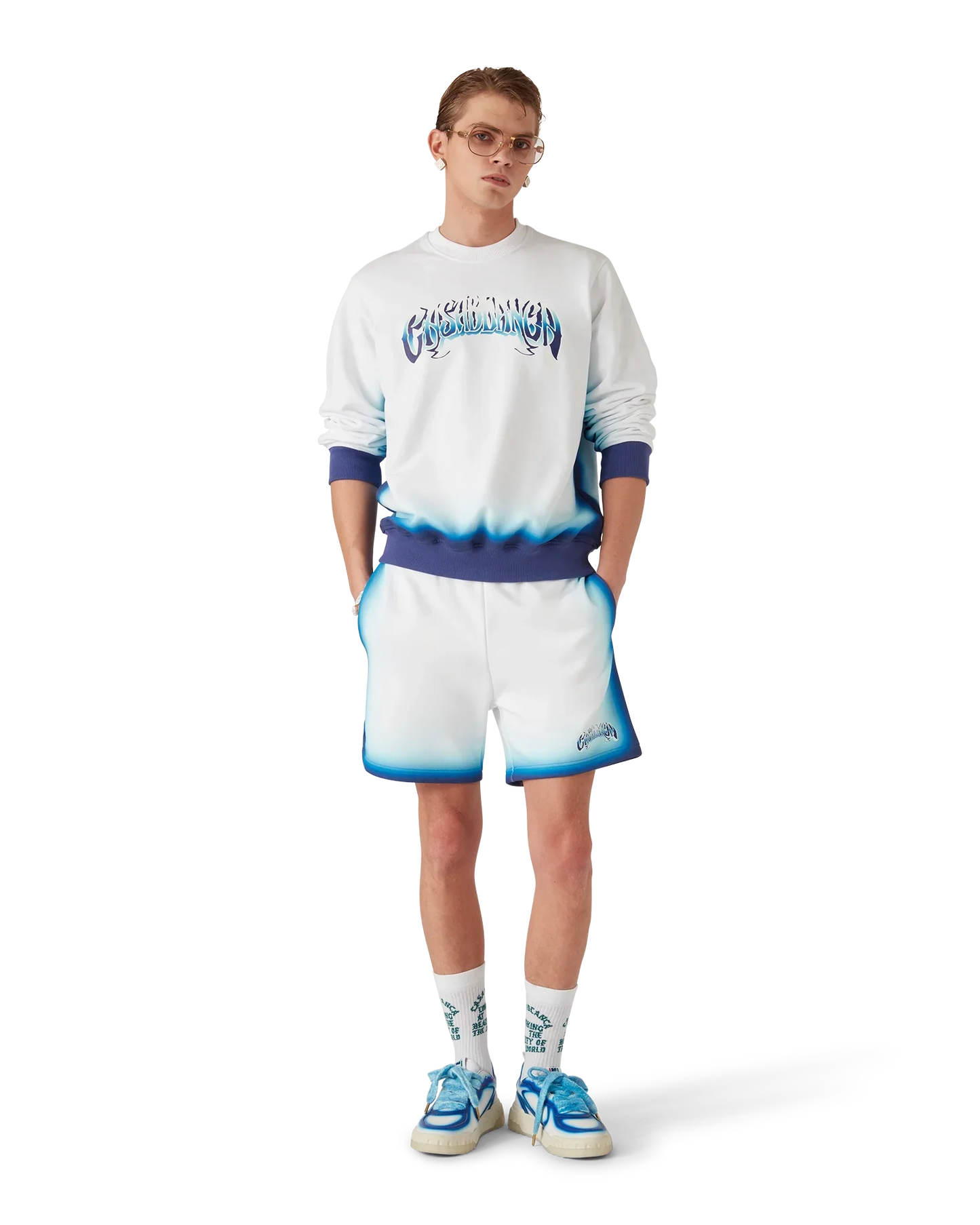 Blue Fade Sweatshirt