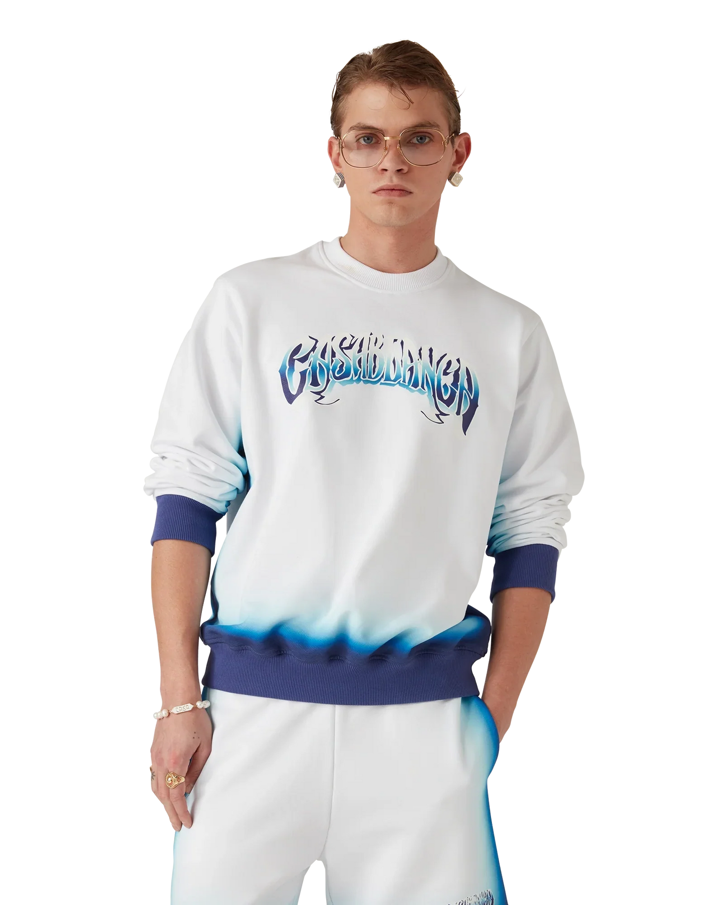 Blue Fade Sweatshirt