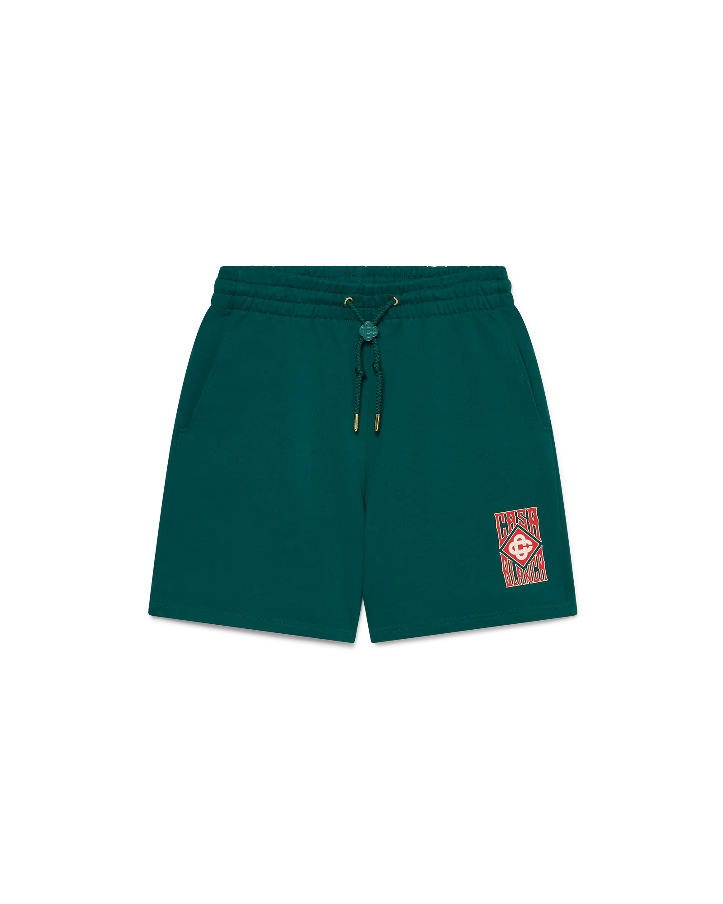 Short en molleton avec logo gothique