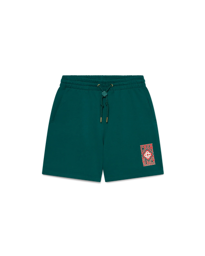 Short en molleton avec logo gothique