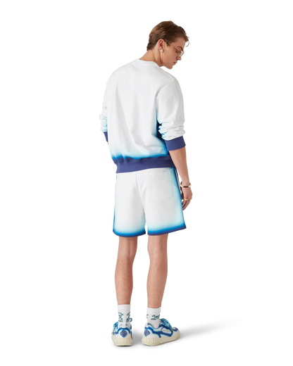 Blue Fade Sweatshorts