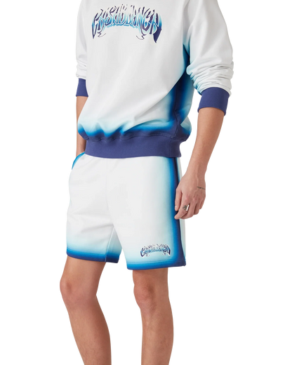 Blue Fade Sweatshorts