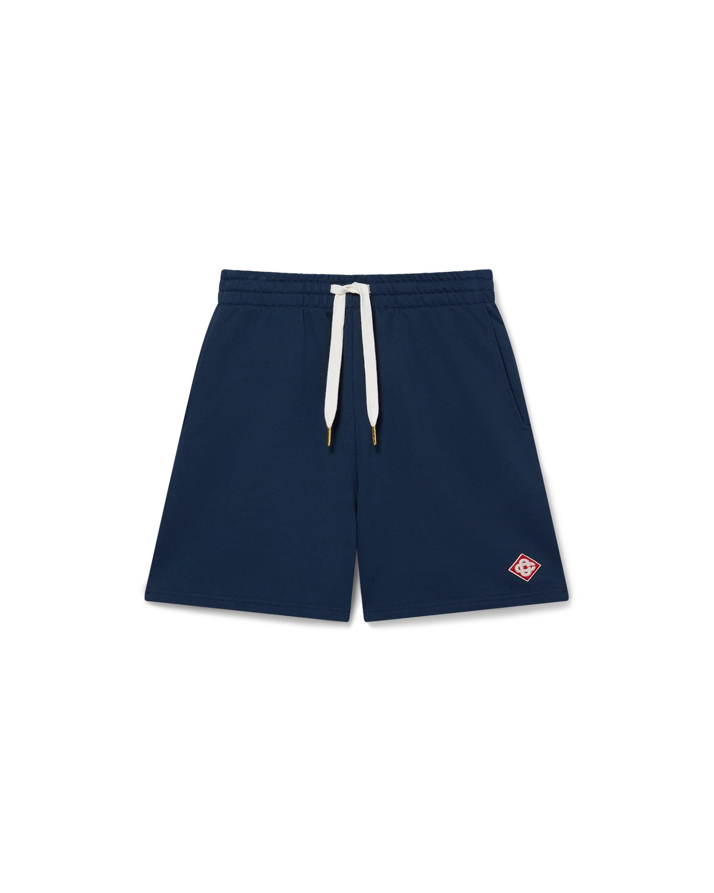 Short de survêtement à logo en losange