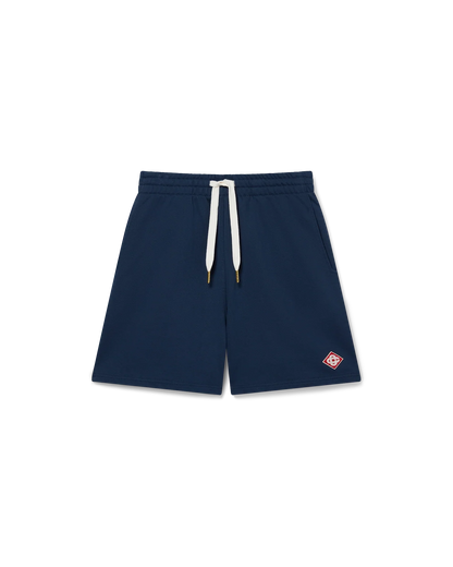Short de survêtement à logo en losange