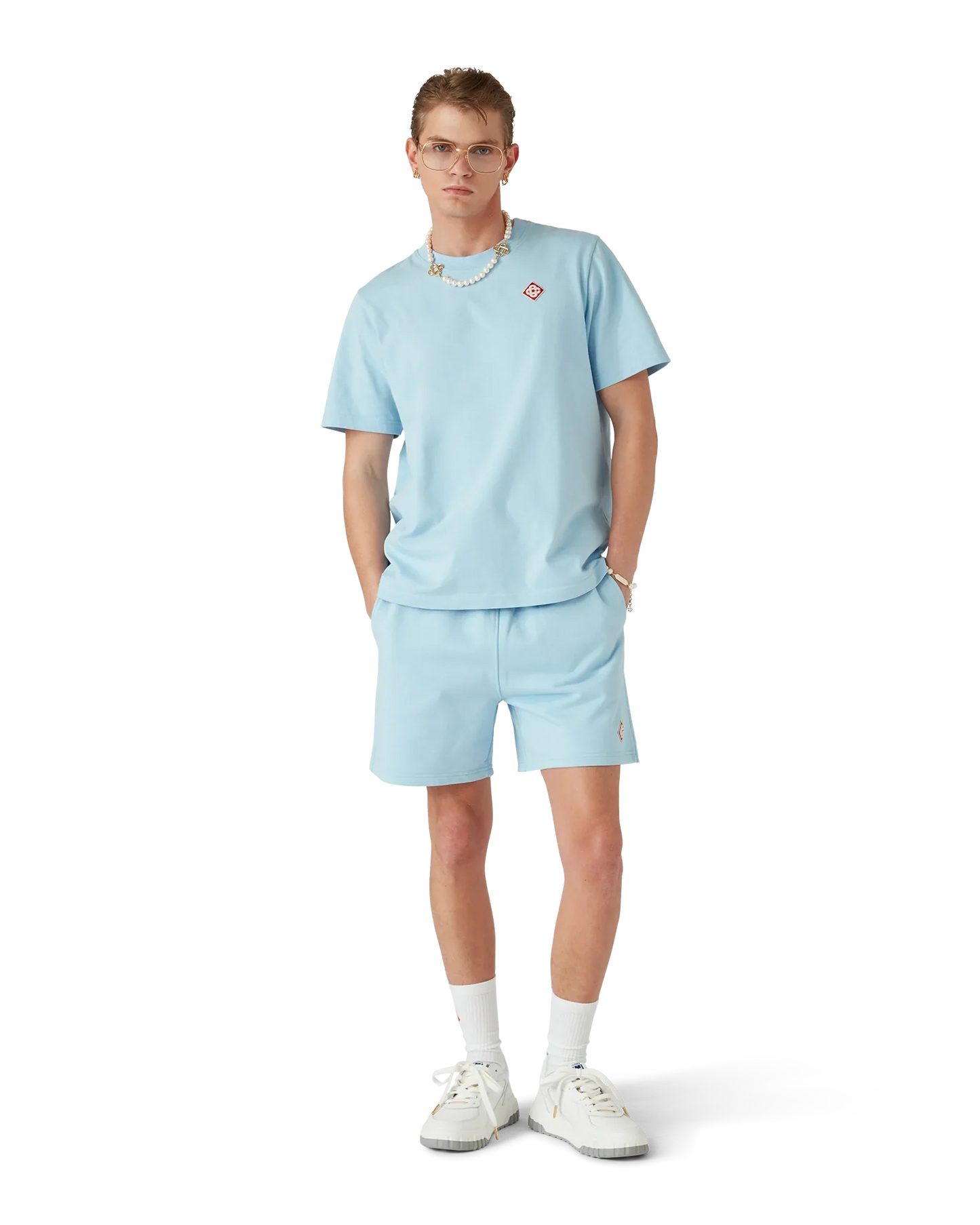 Shorts molletonnés Logo Diamant
