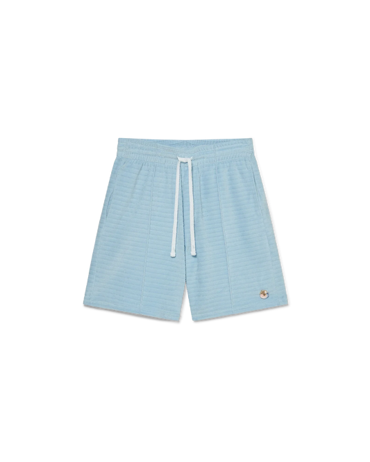 Velour Stripe Shorts