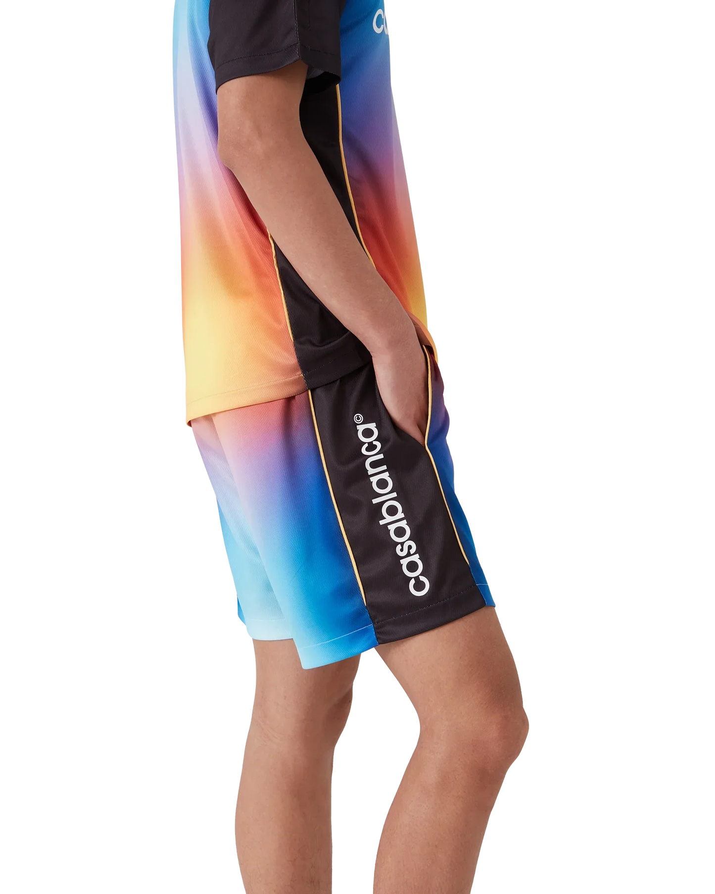 Gradient Football Shorts