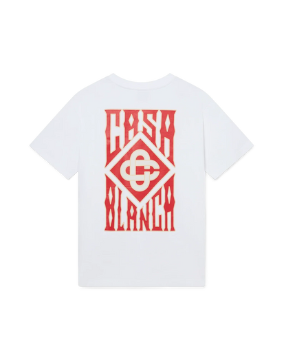 T-shirt à manches courtes avec logo gothique