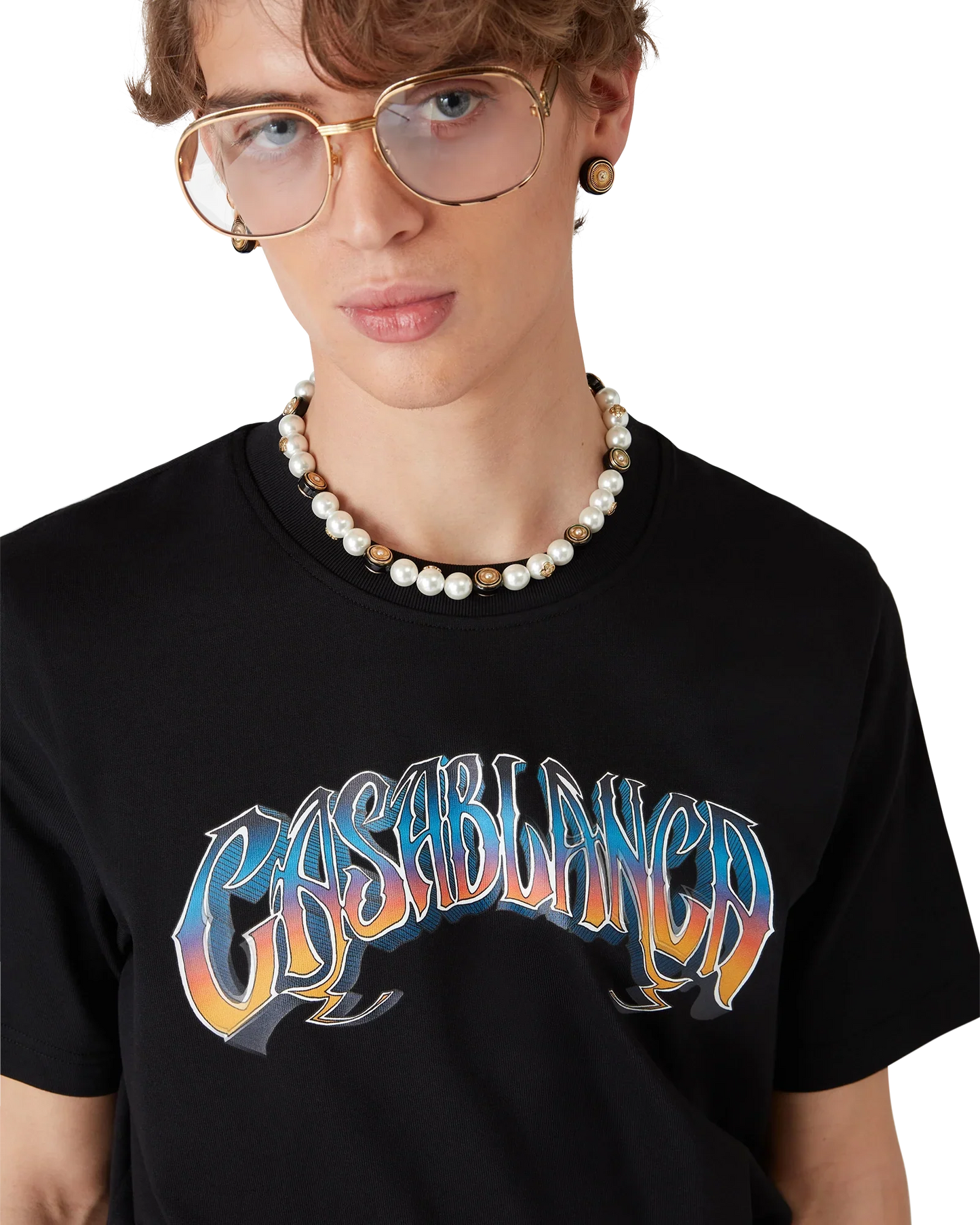 Gradient Gothic Short Sleeve T-Shirt