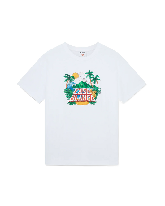 Casa Beach Wave Short Sleeve T-Shirt