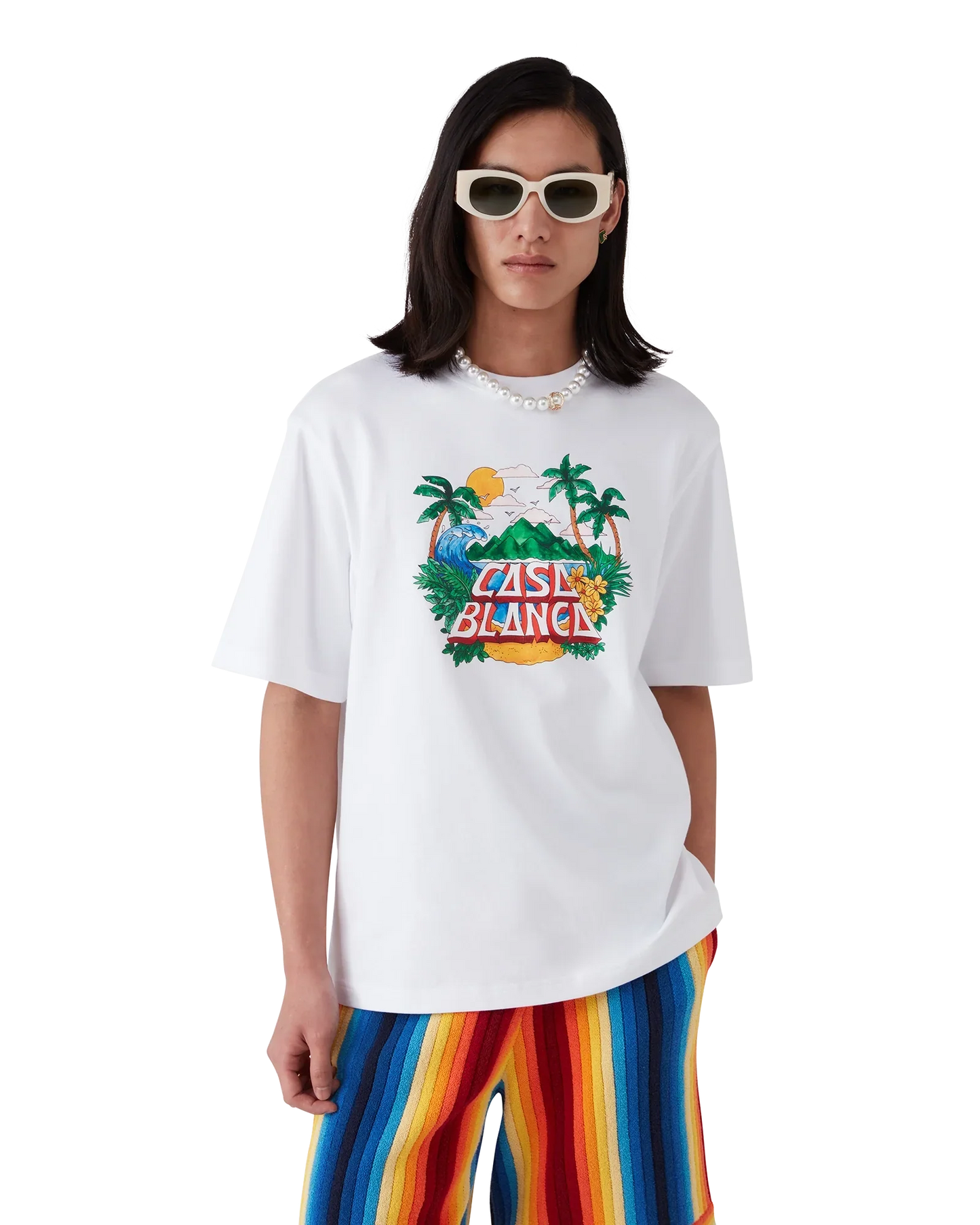 Casa Beach Wave Short Sleeve T-Shirt