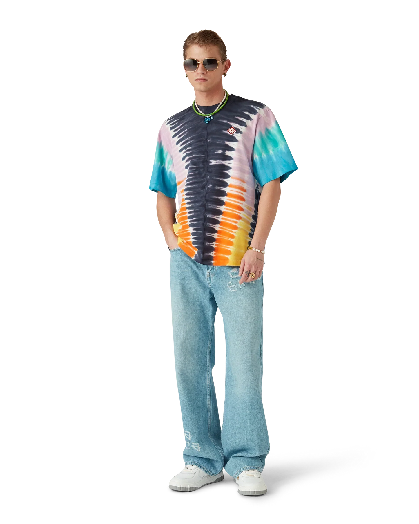 Gradient Tie Dye Short Sleeve T-Shirt