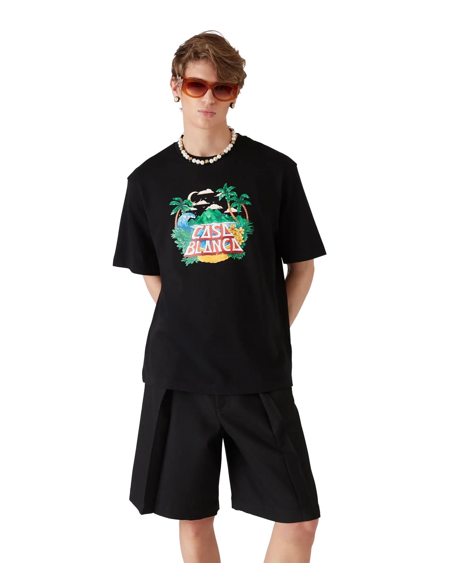 Casa Beach Wave Short Sleeve T-Shirt