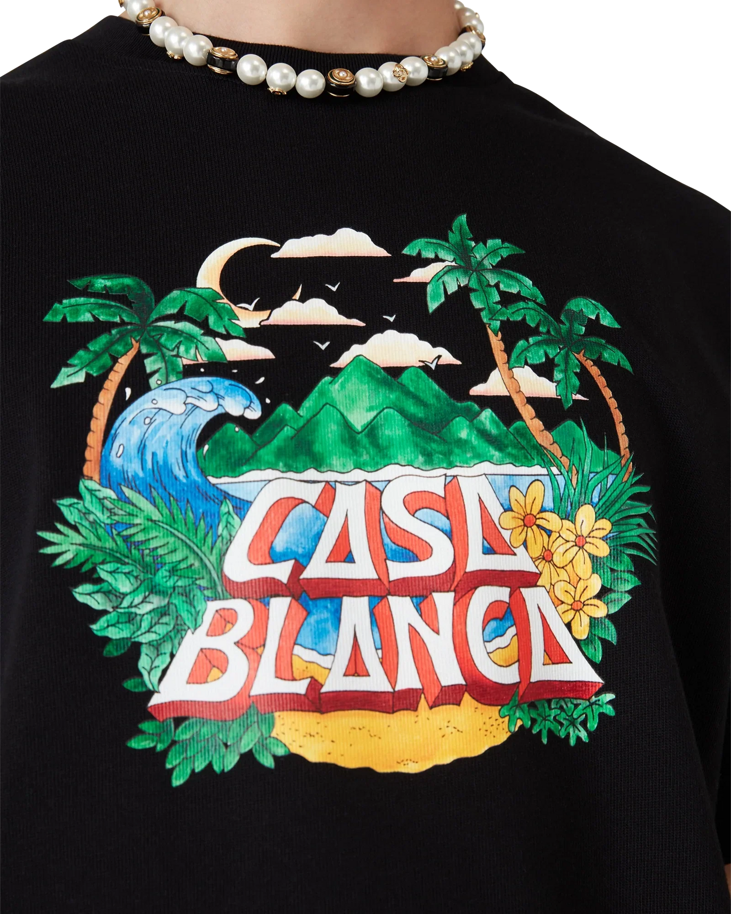 Casa Beach Wave Short Sleeve T-Shirt