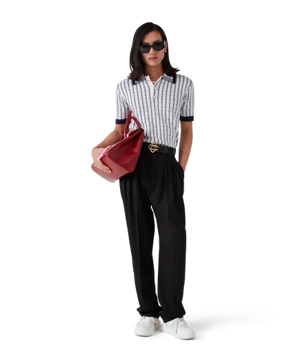 Polo monogrammé