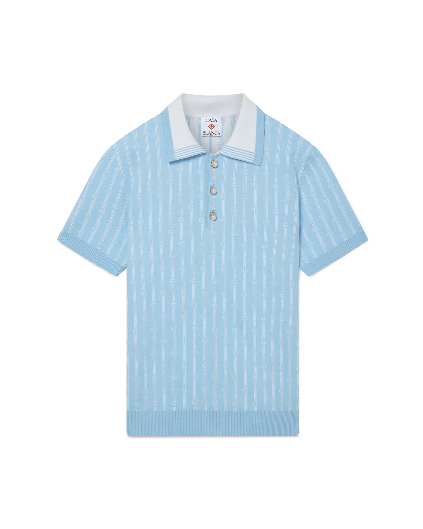 Polo monogrammé