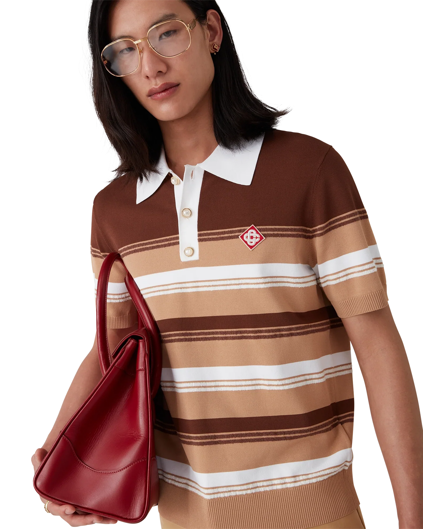 Polo rayé